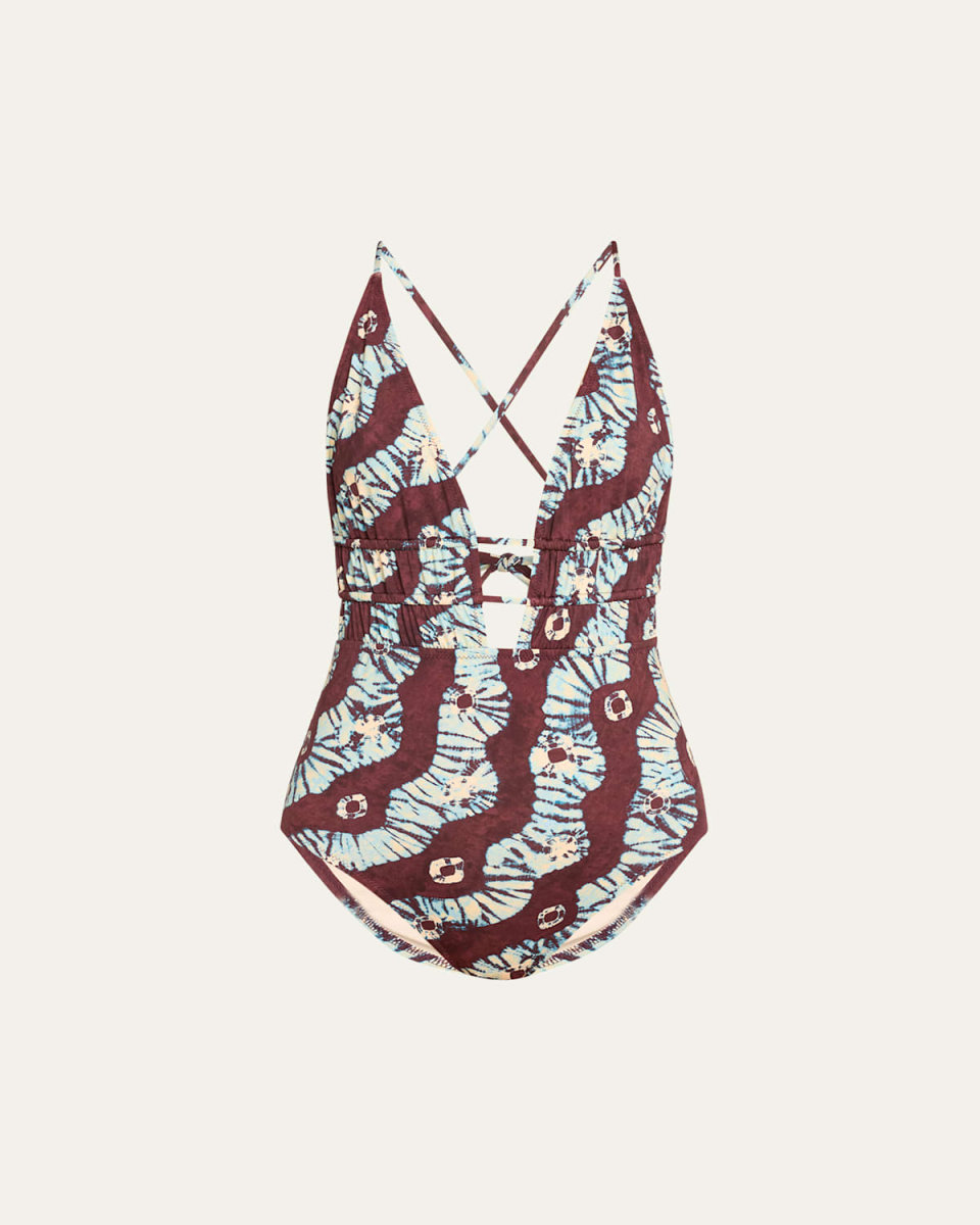 Dioni Tie-Dye One-Piece Swimsuit